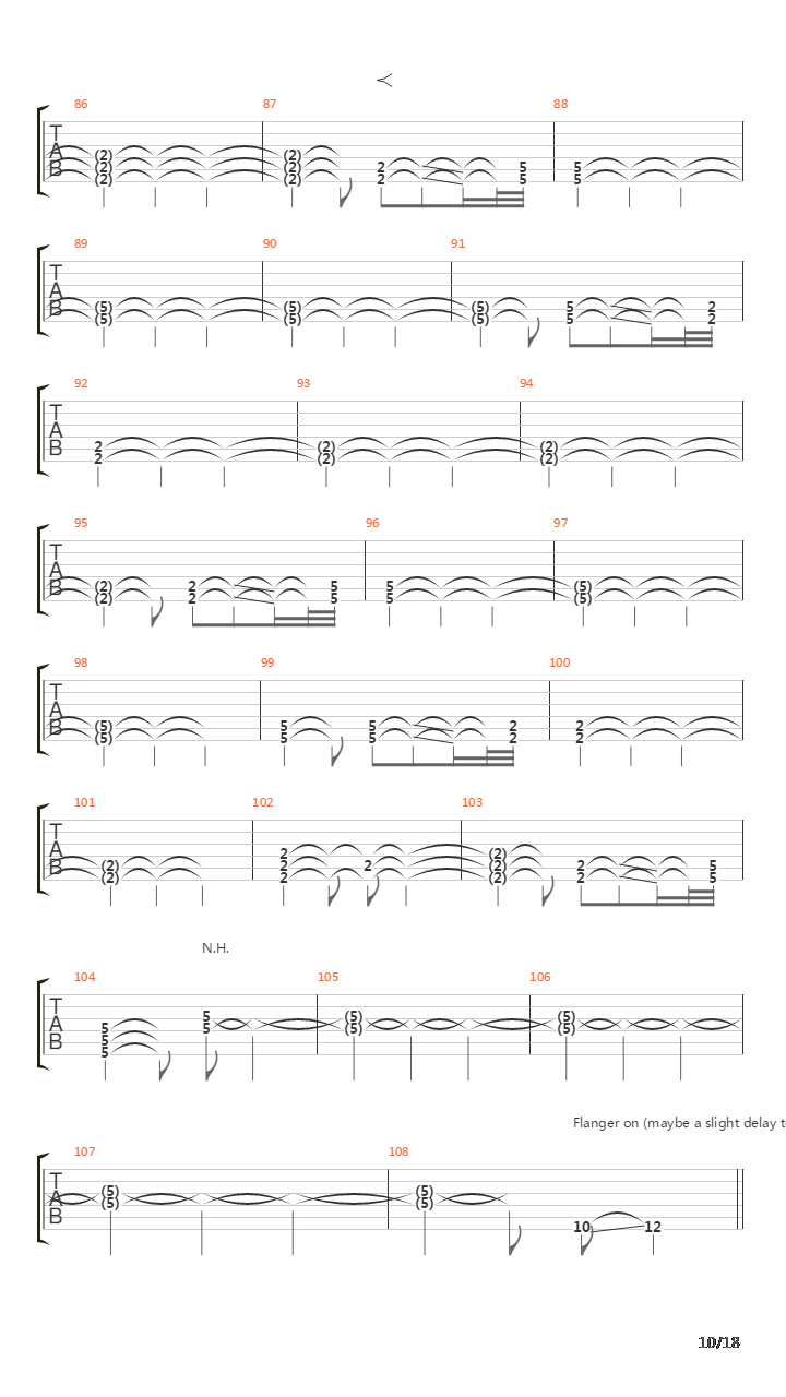 Aenema吉他谱