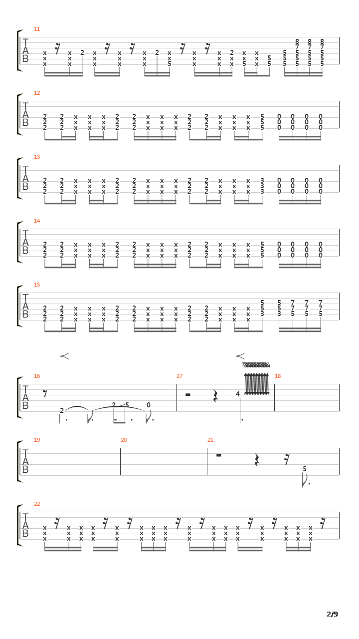 Aenima吉他谱