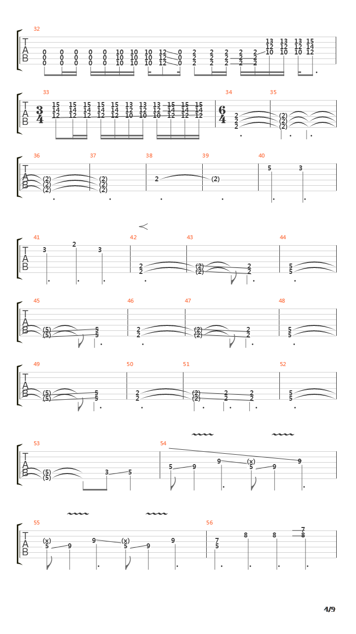 Aenima吉他谱