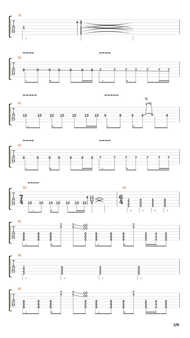 Aenima吉他谱