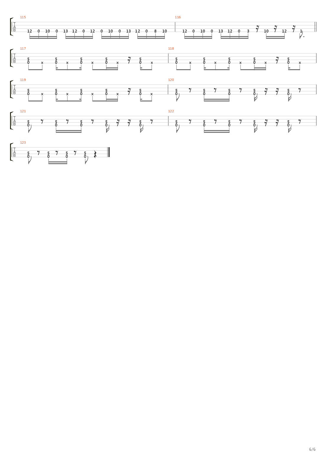 Forty-six And 2吉他谱