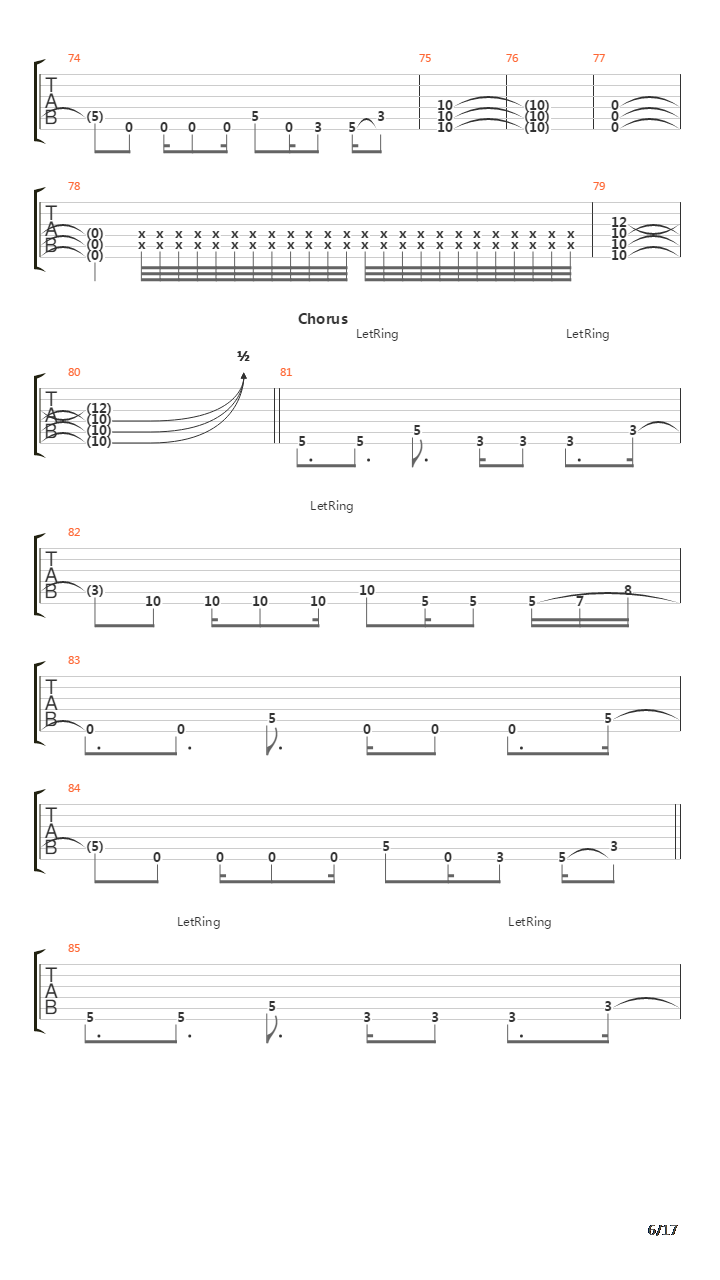 Pot吉他谱