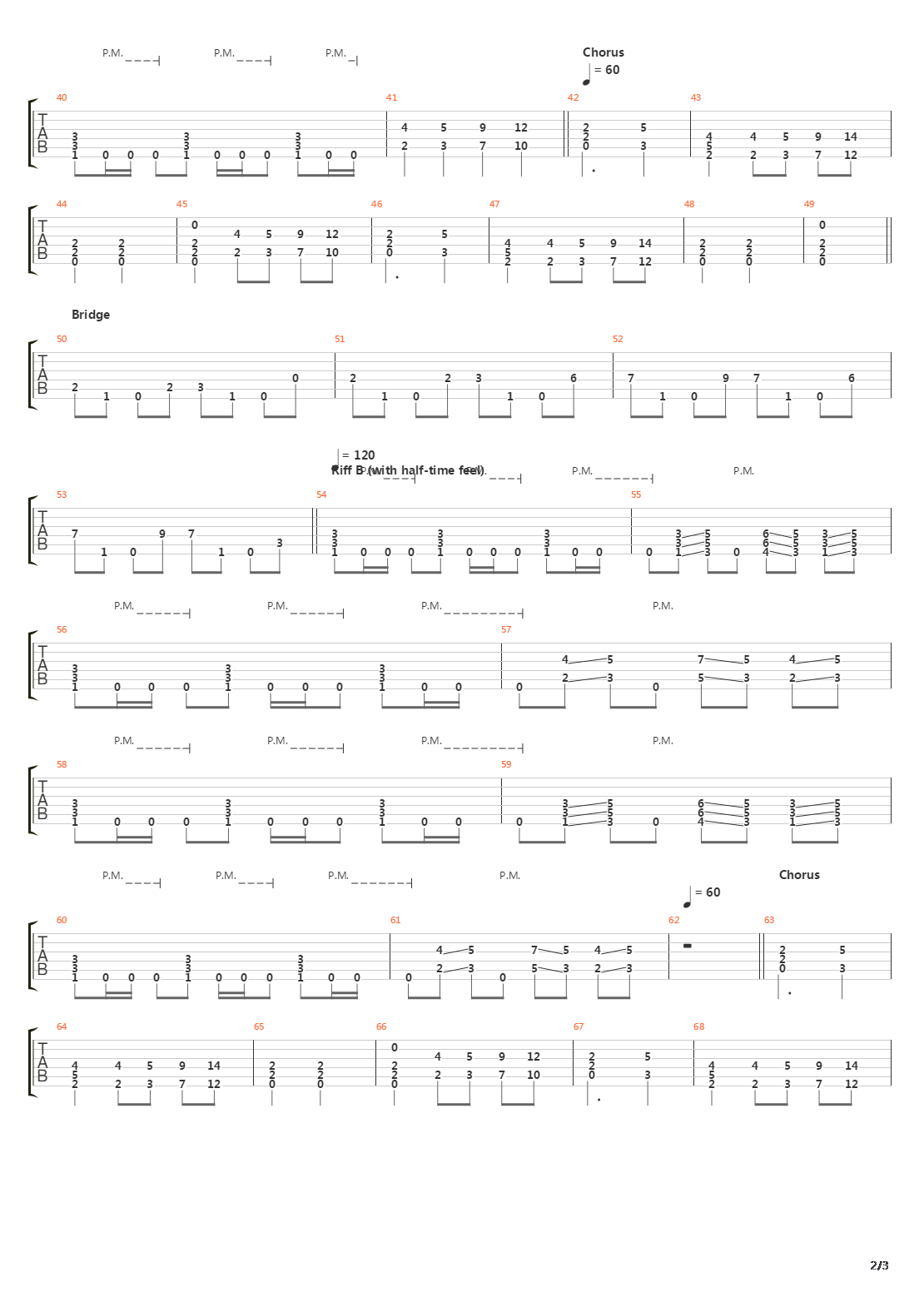 The Passing吉他谱