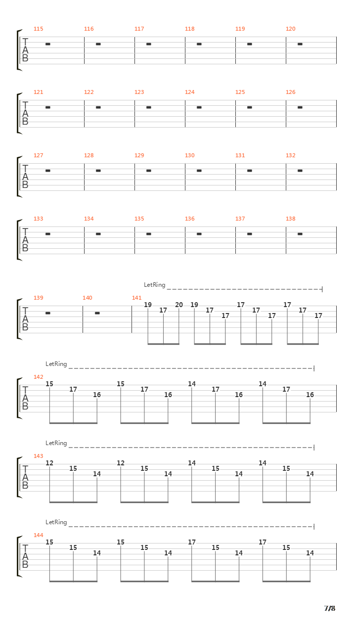 Year Of The Rat吉他谱