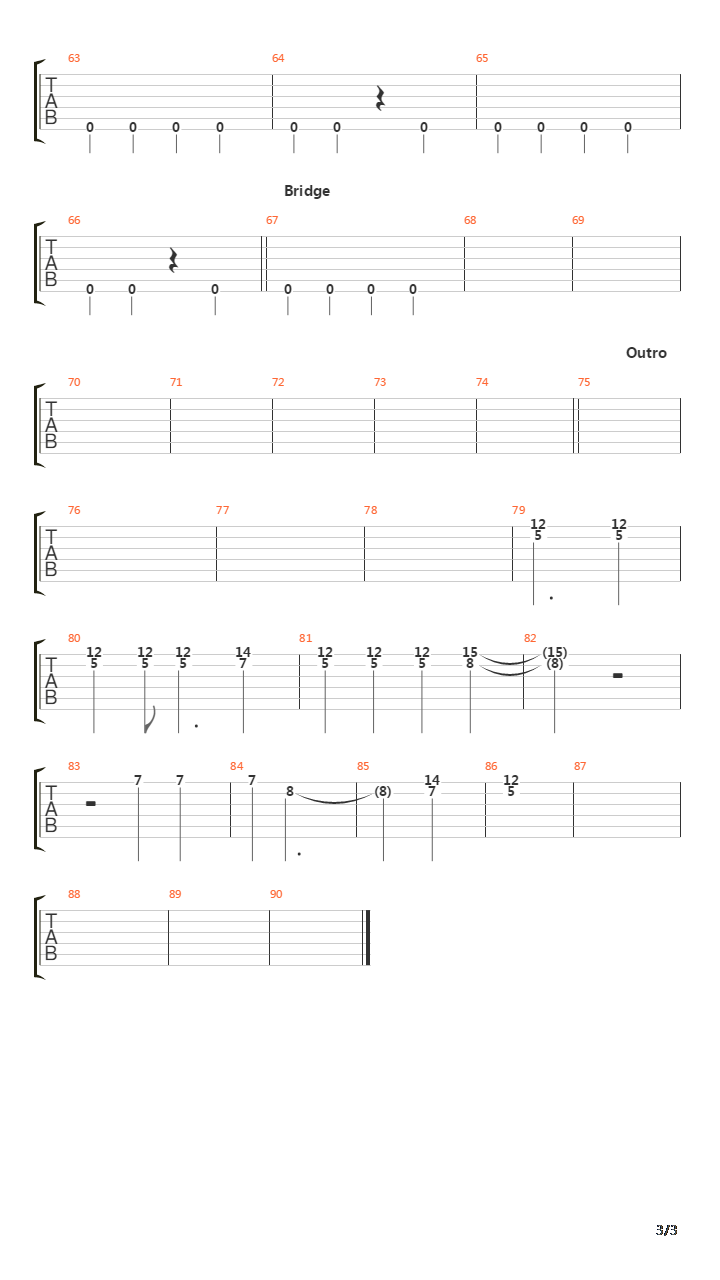 Een Stemme Locker吉他谱