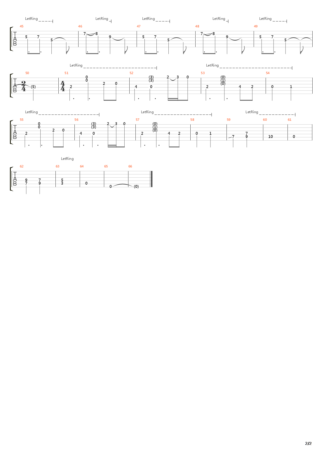 Hoyfjeldsbilde吉他谱