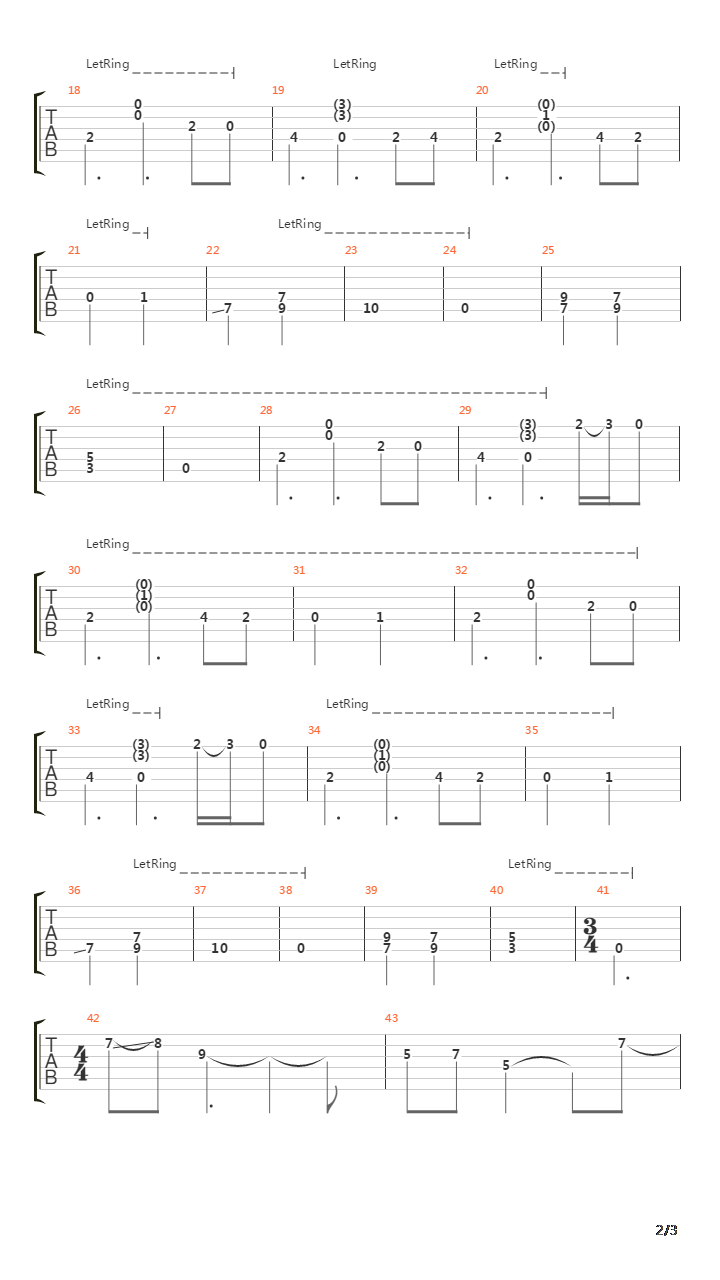 Hoyfjeldsbilde吉他谱