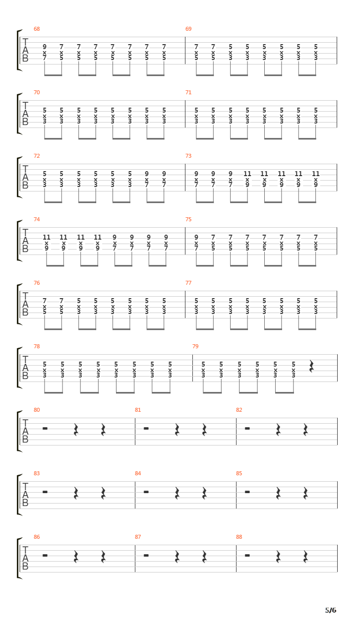 When The Sun Sleeps吉他谱