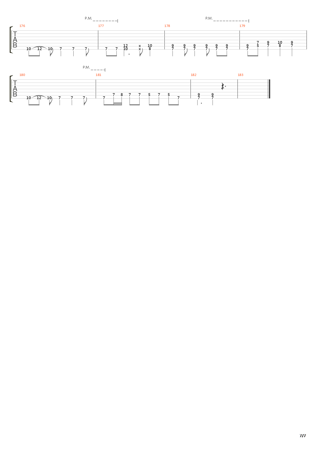 Chosen吉他谱