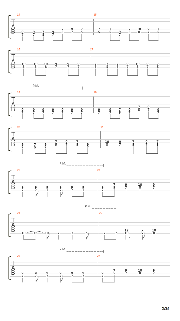 Chosen吉他谱