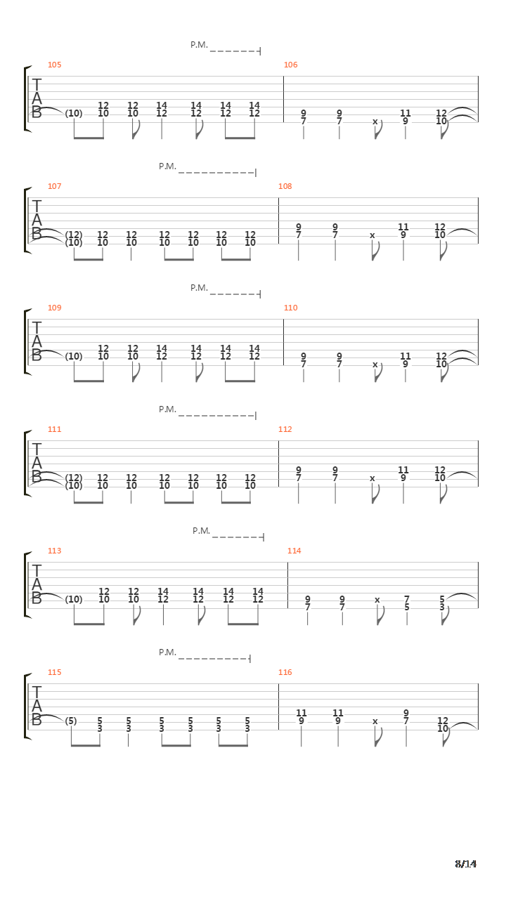 Chosen吉他谱