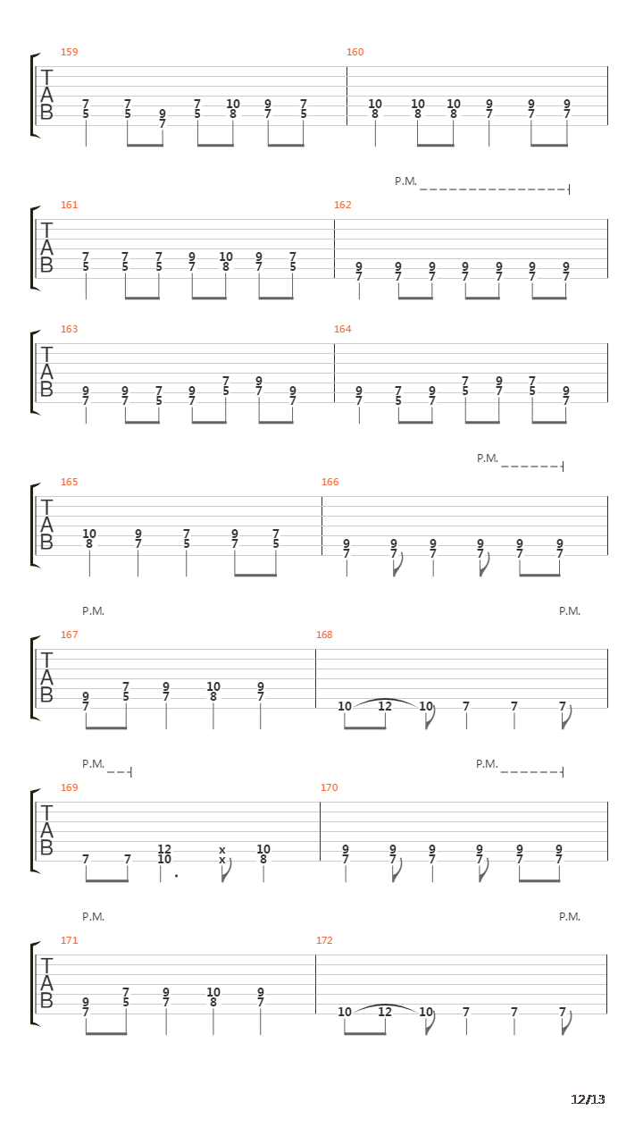 Chosen吉他谱