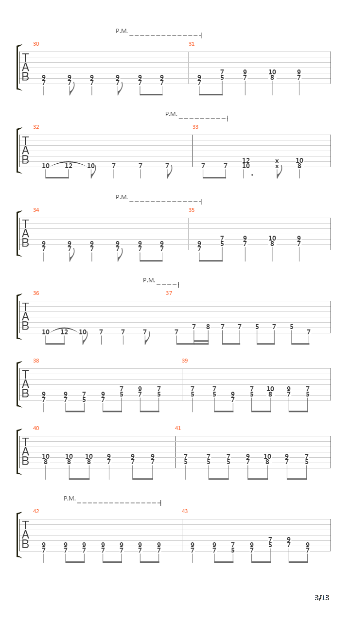 Chosen吉他谱