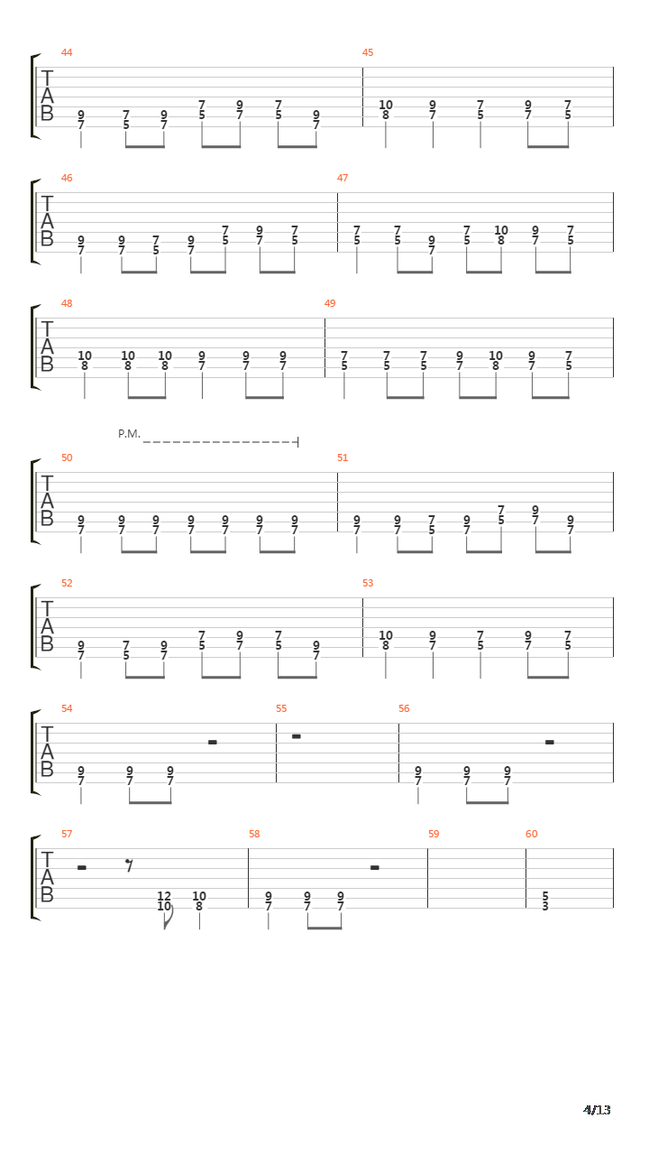 Chosen吉他谱