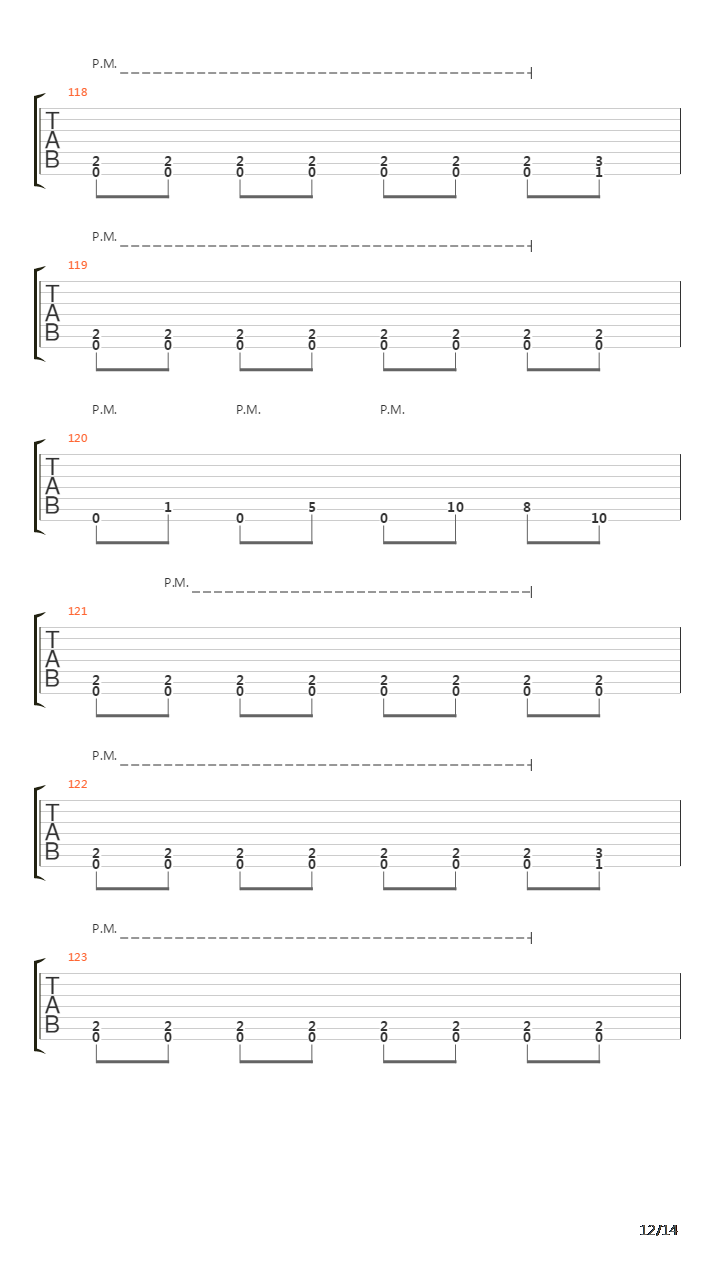 The Great Dividers吉他谱