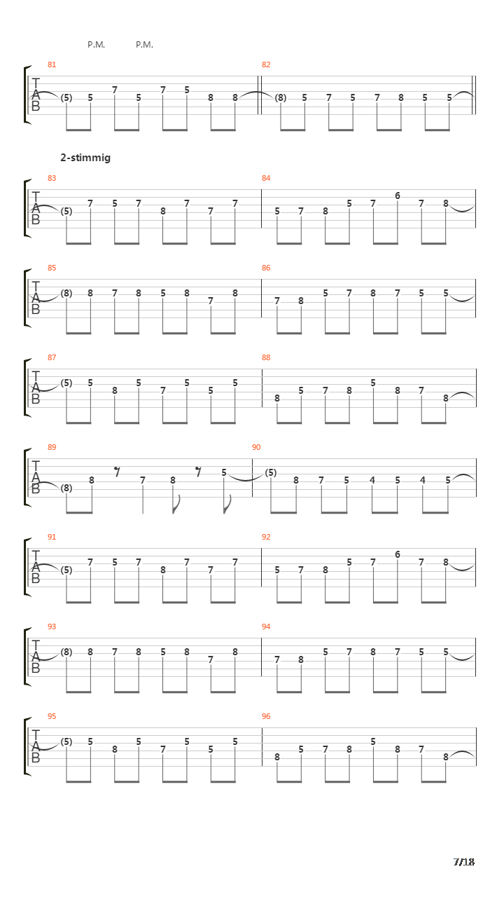 The Great Dividers吉他谱