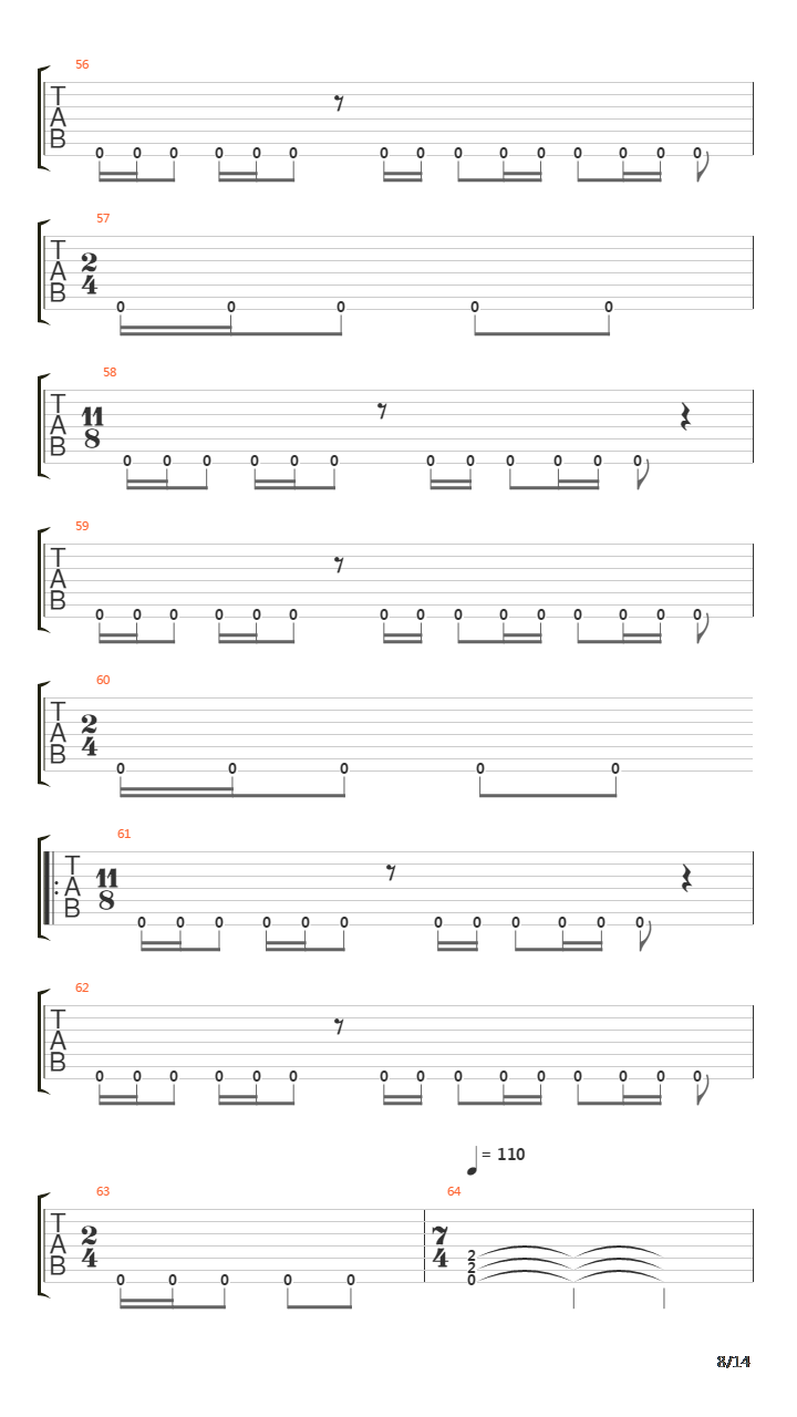 March Of The Mutes吉他谱