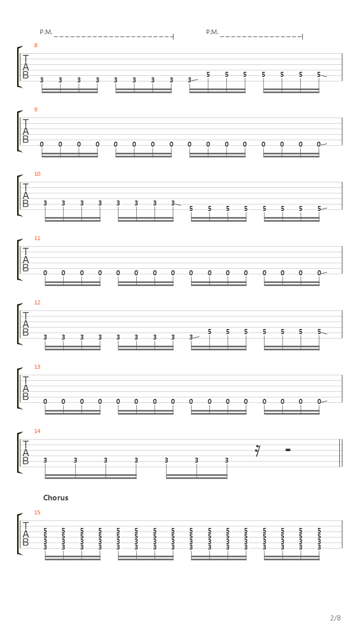 Fighting吉他谱