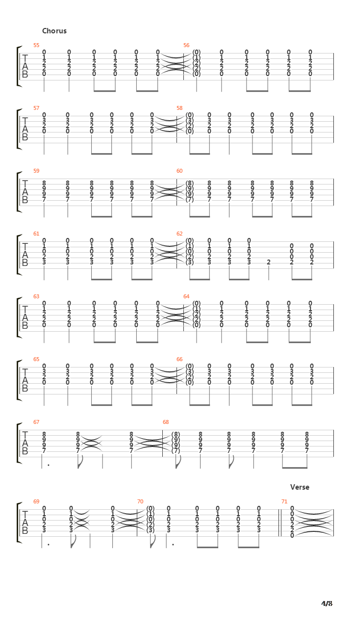 Grey吉他谱