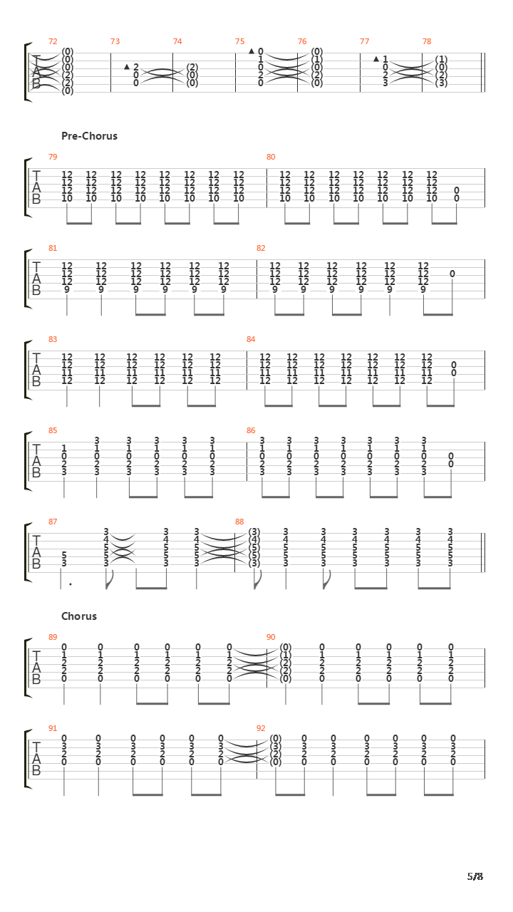 Grey吉他谱