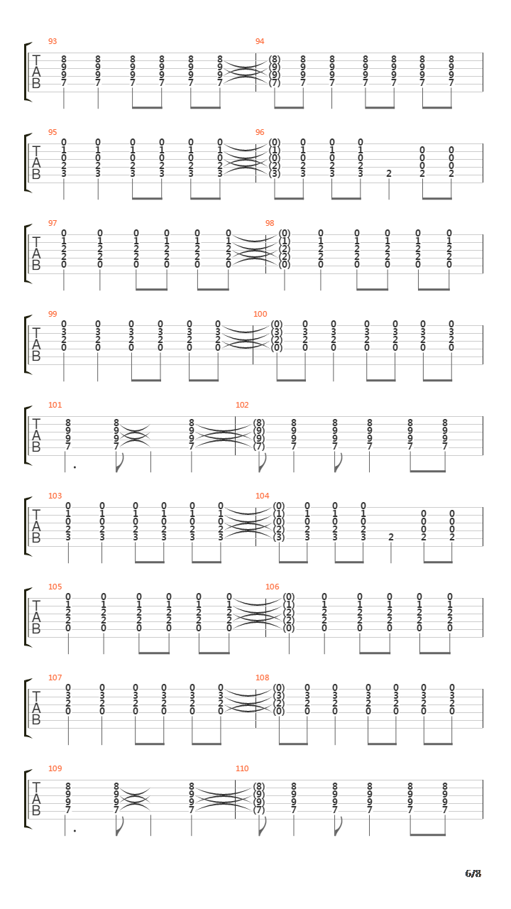 Grey吉他谱