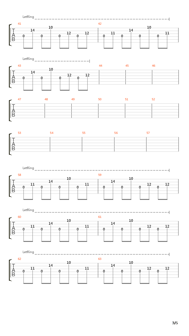 Keeper吉他谱