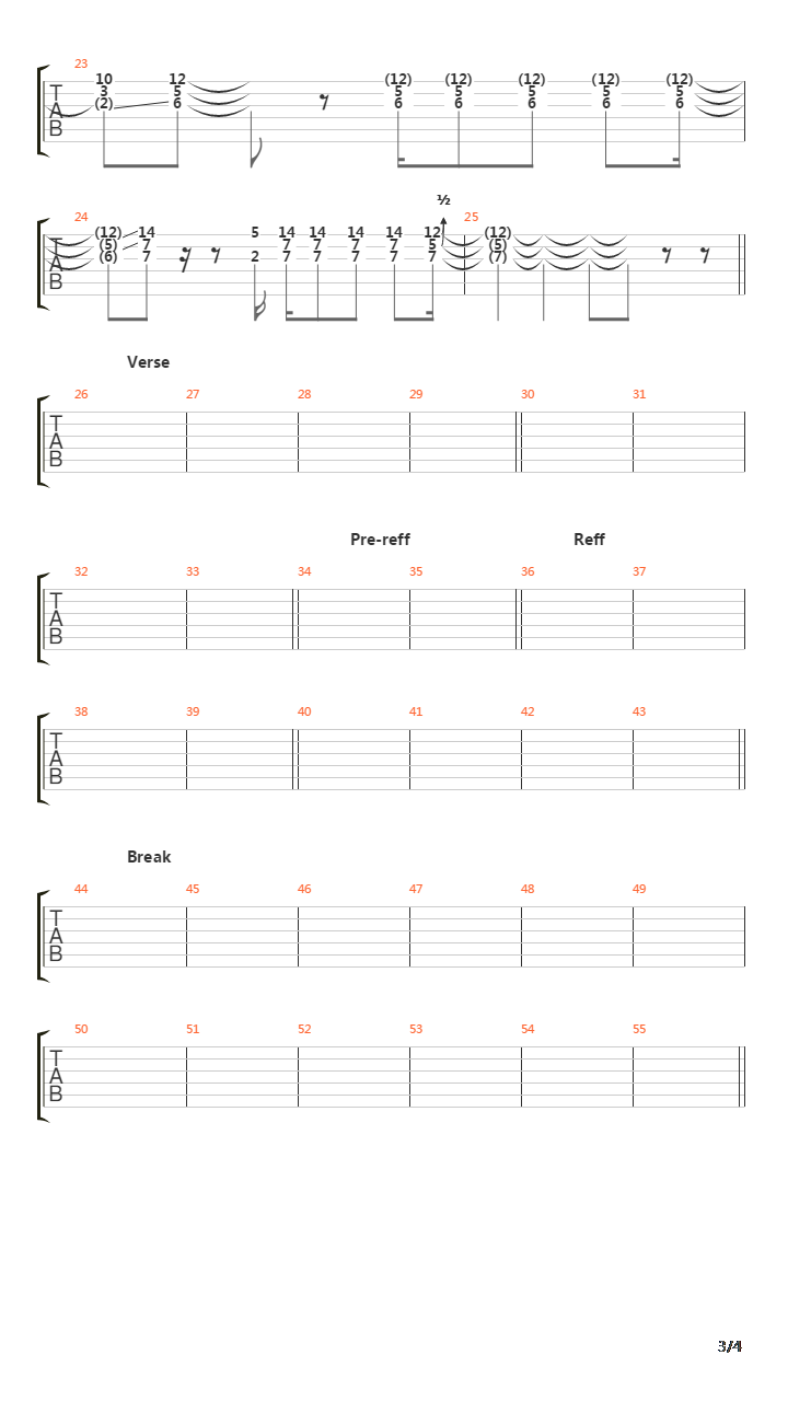 Lights And Sounds吉他谱