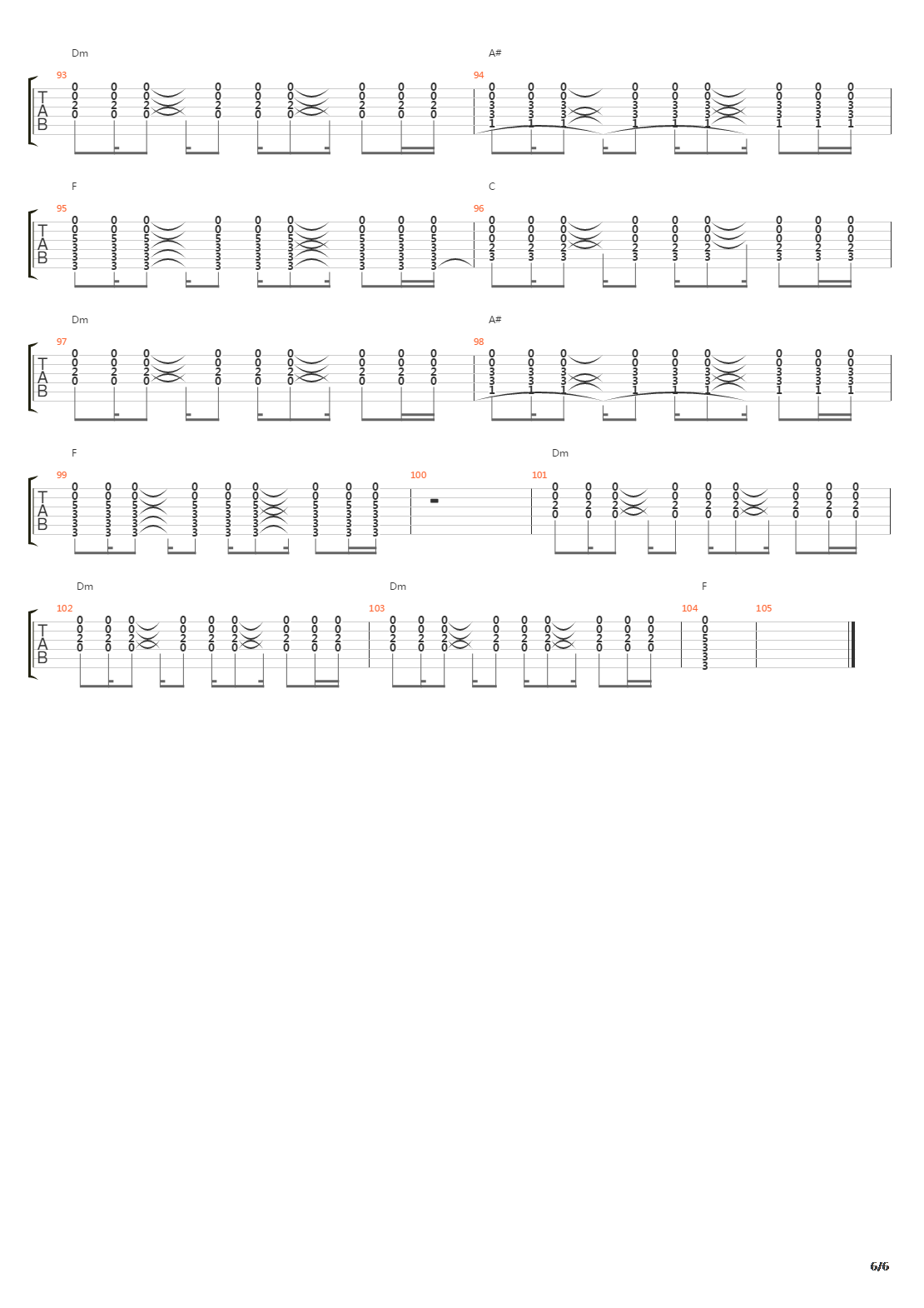 Shadows And Regrets吉他谱