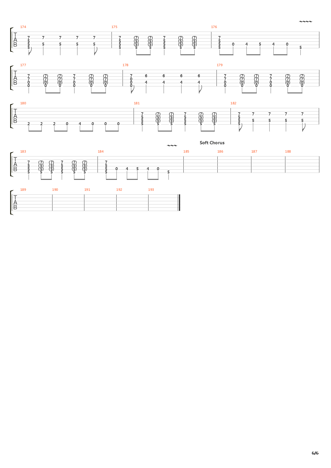 Southern Air吉他谱