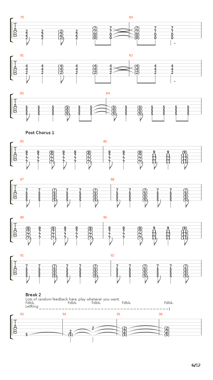 Southern Air吉他谱