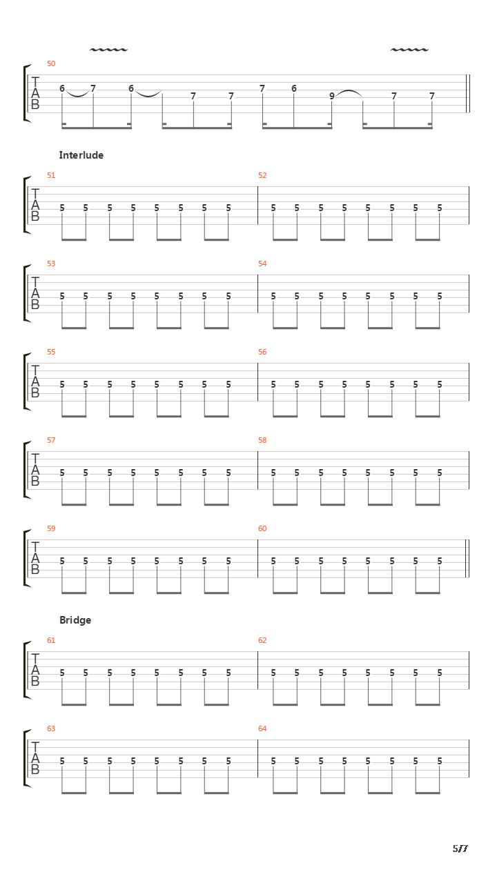 The Sound Of You And Me吉他谱