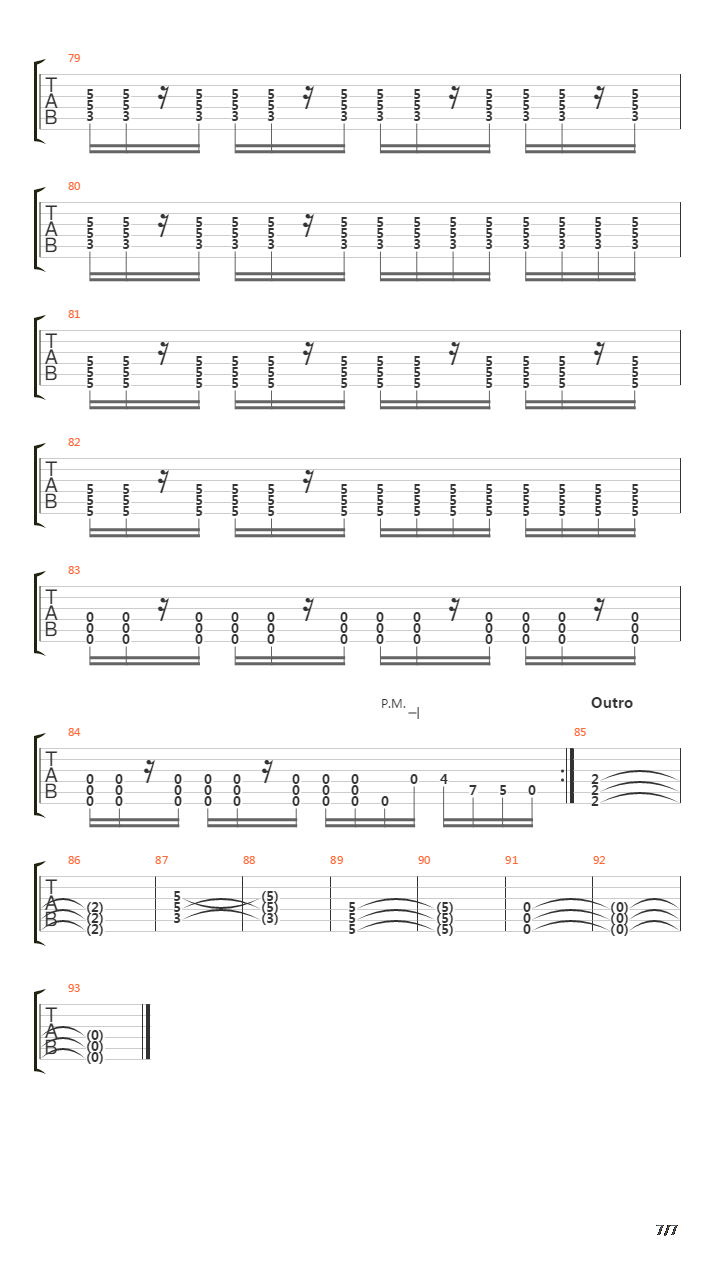 The Sound Of You And Me吉他谱