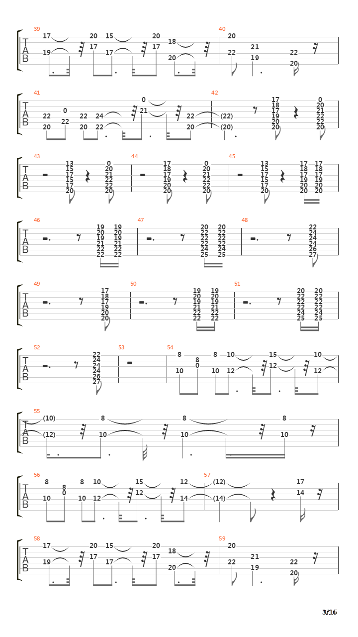 Order Of The Universe吉他谱