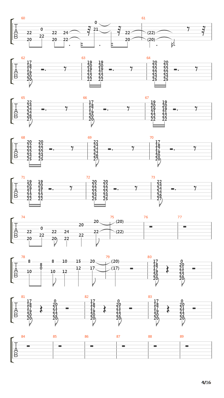 Order Of The Universe吉他谱