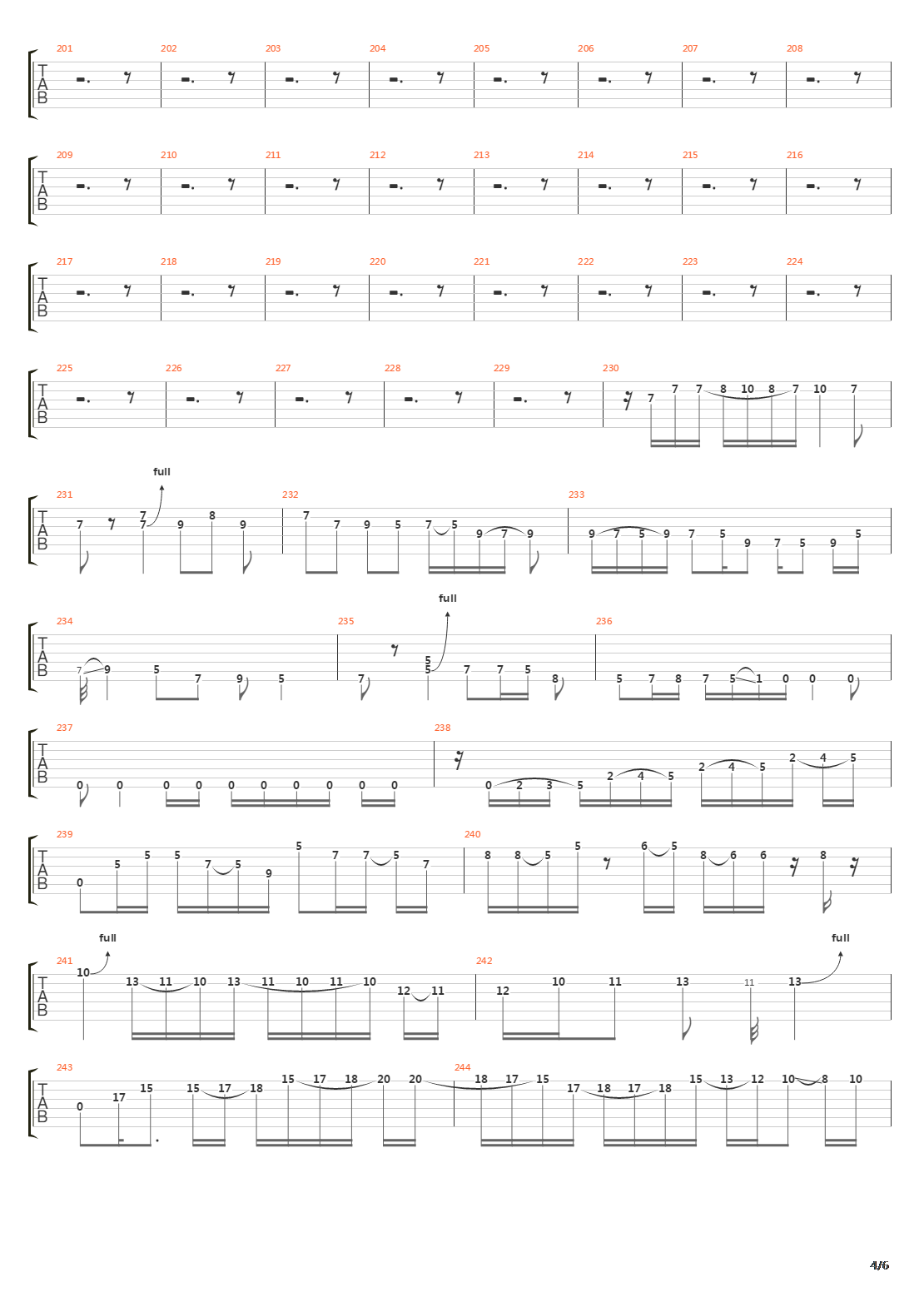 Perpetual Change吉他谱