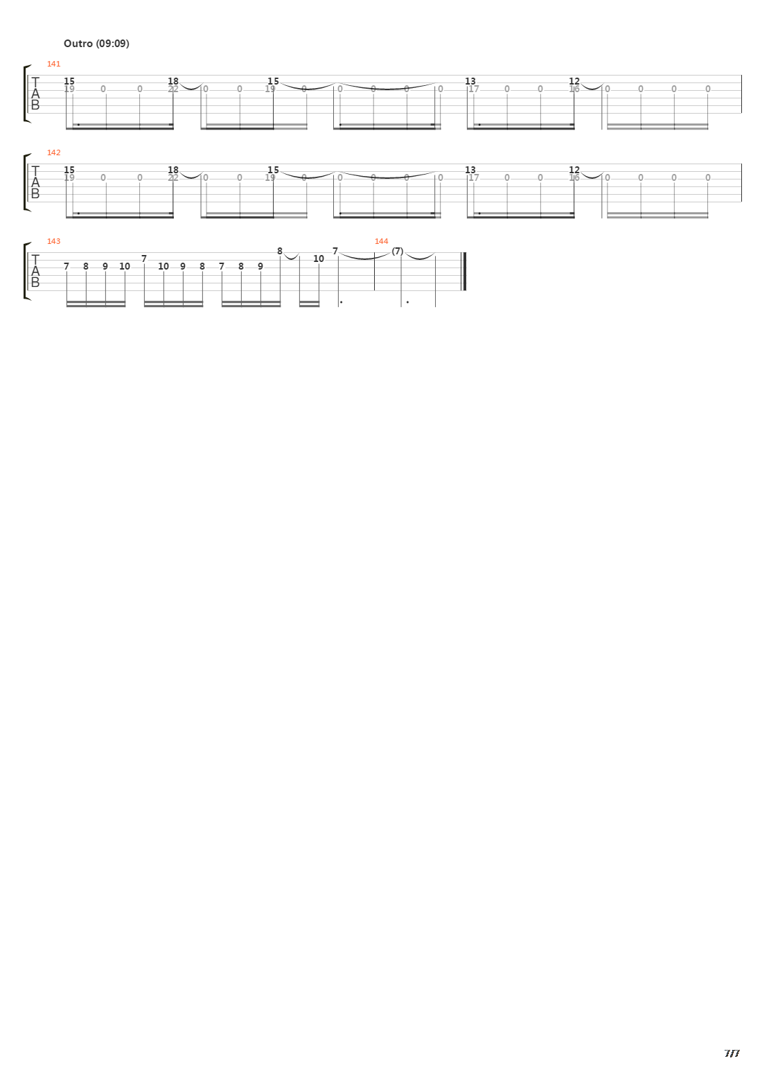 Sound Chaser吉他谱