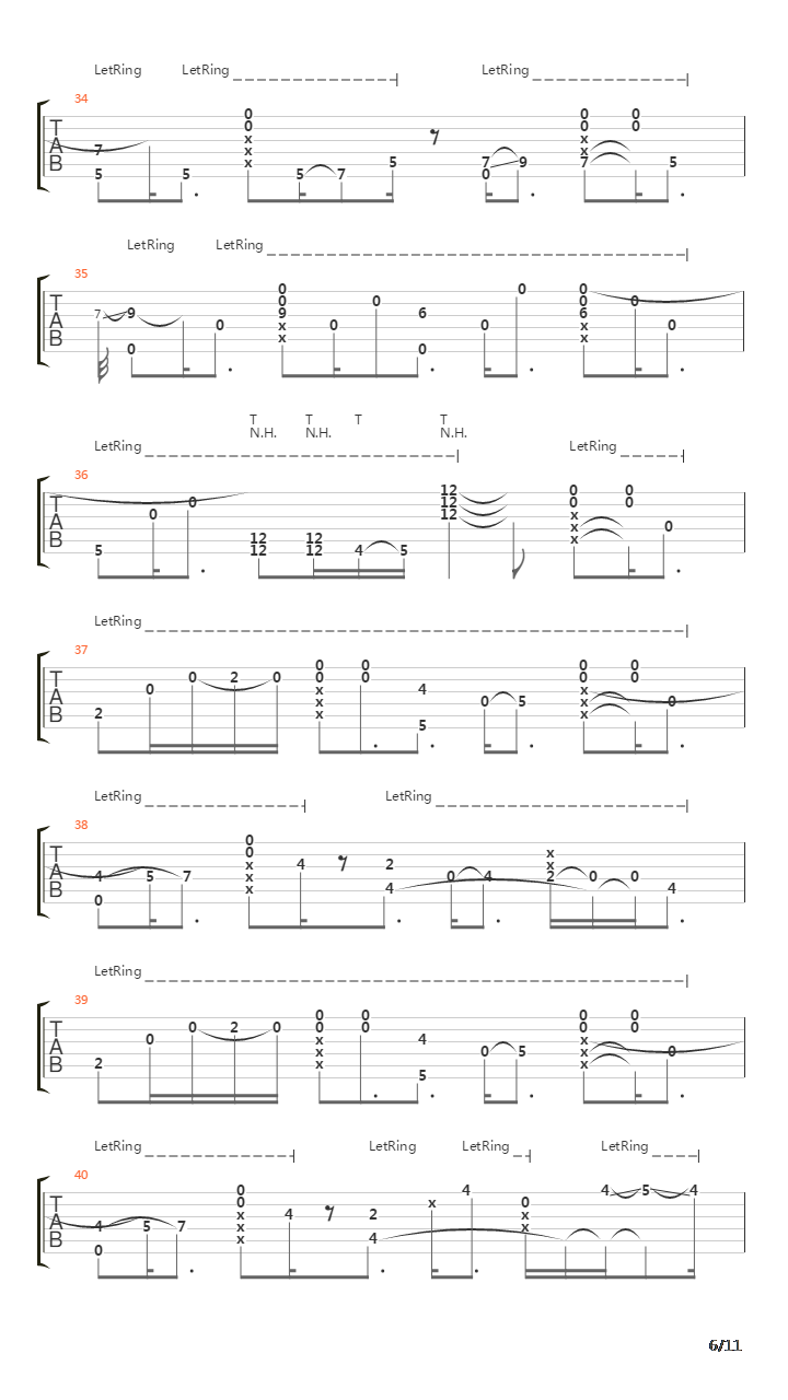 Local Train吉他谱