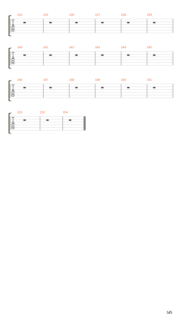 La Grange吉他谱