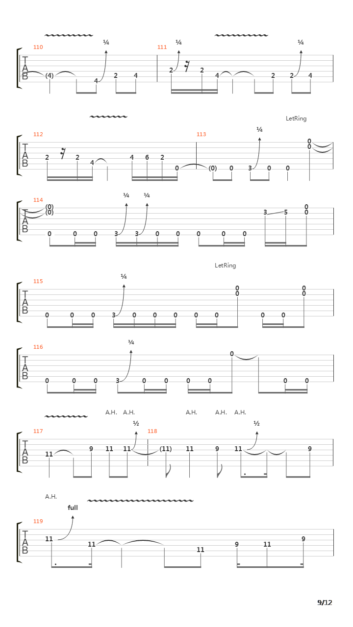 Legs吉他谱