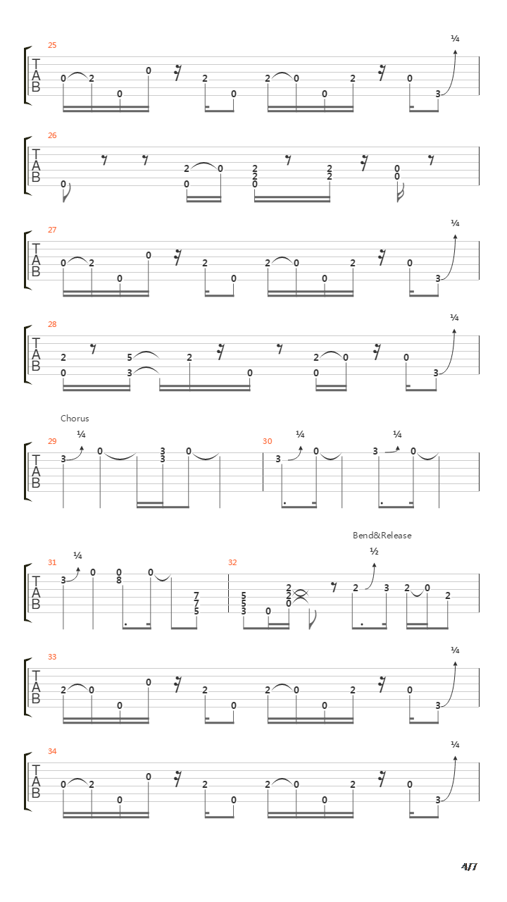 Rhythmeen吉他谱