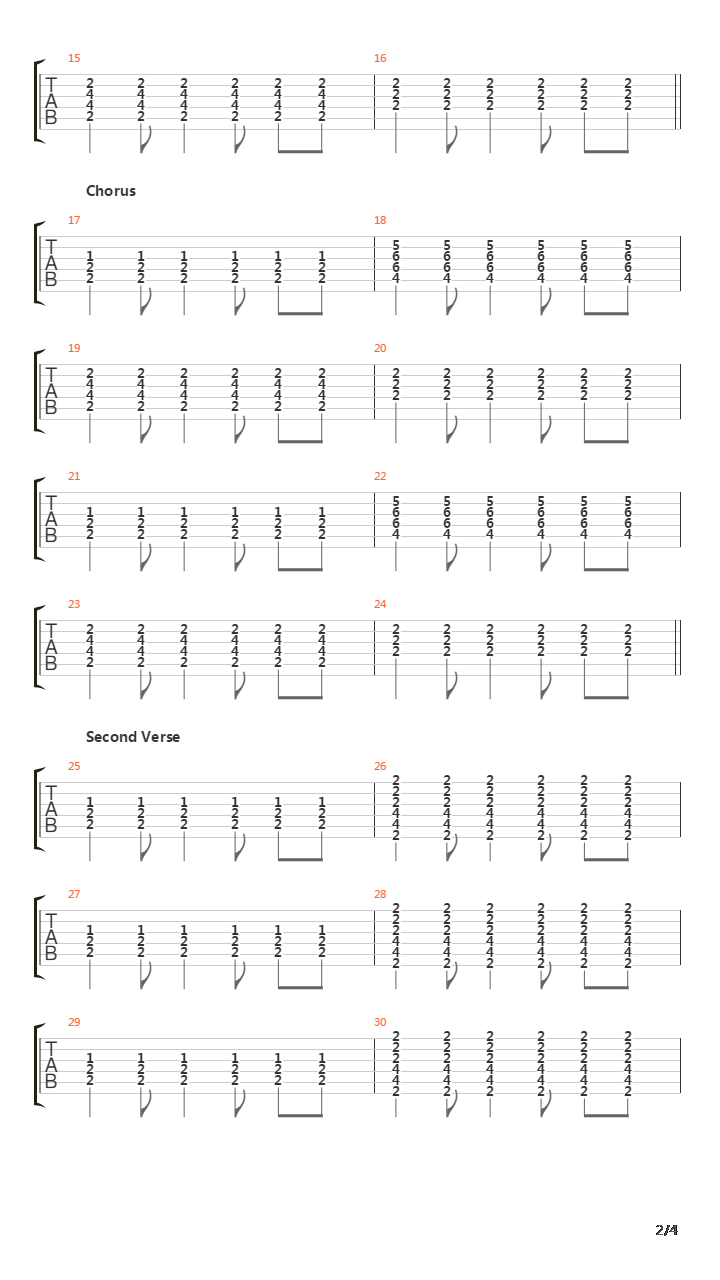Getting Up And Leaving吉他谱
