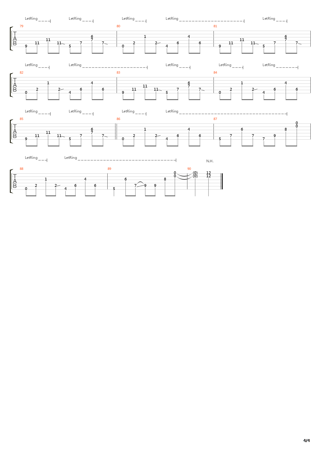 Hold Me吉他谱