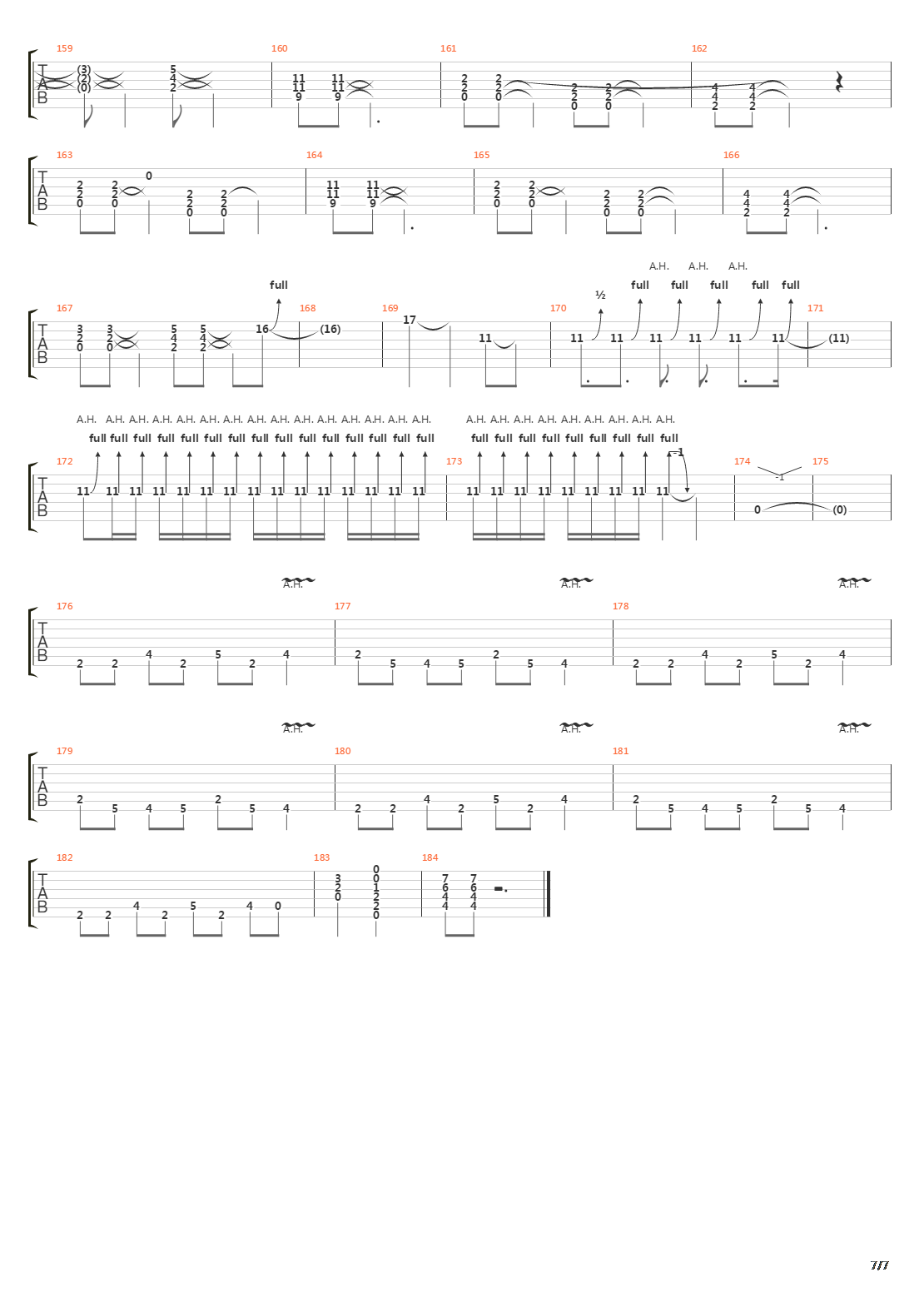 Crazy Train吉他谱