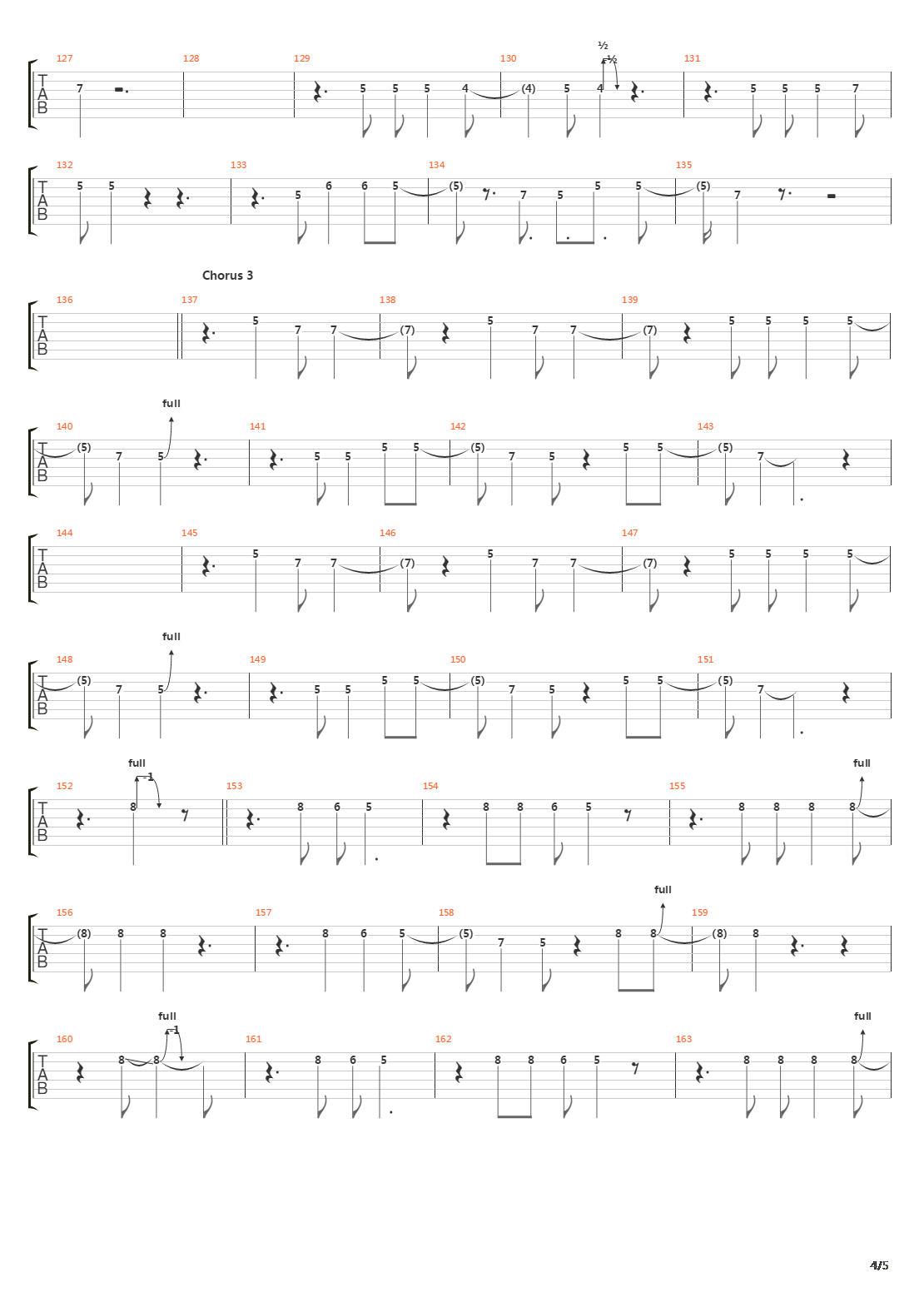 Cherokee吉他谱