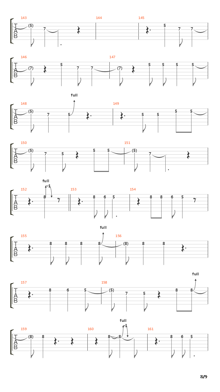 Cherokee吉他谱