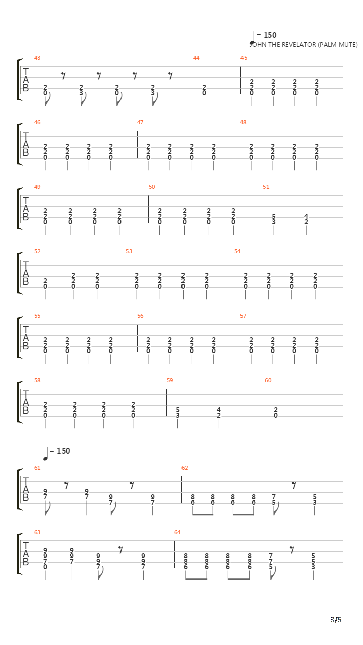 Cannon吉他谱