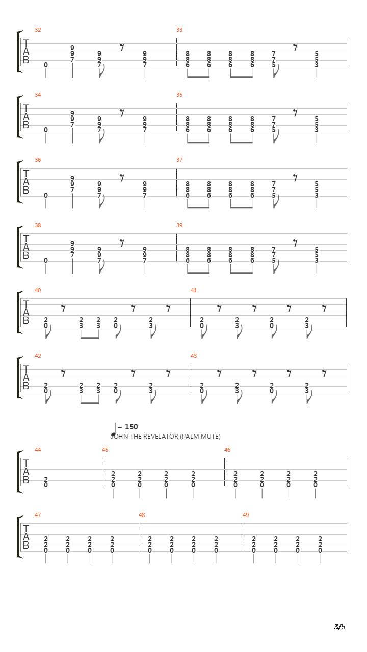 Cannon吉他谱