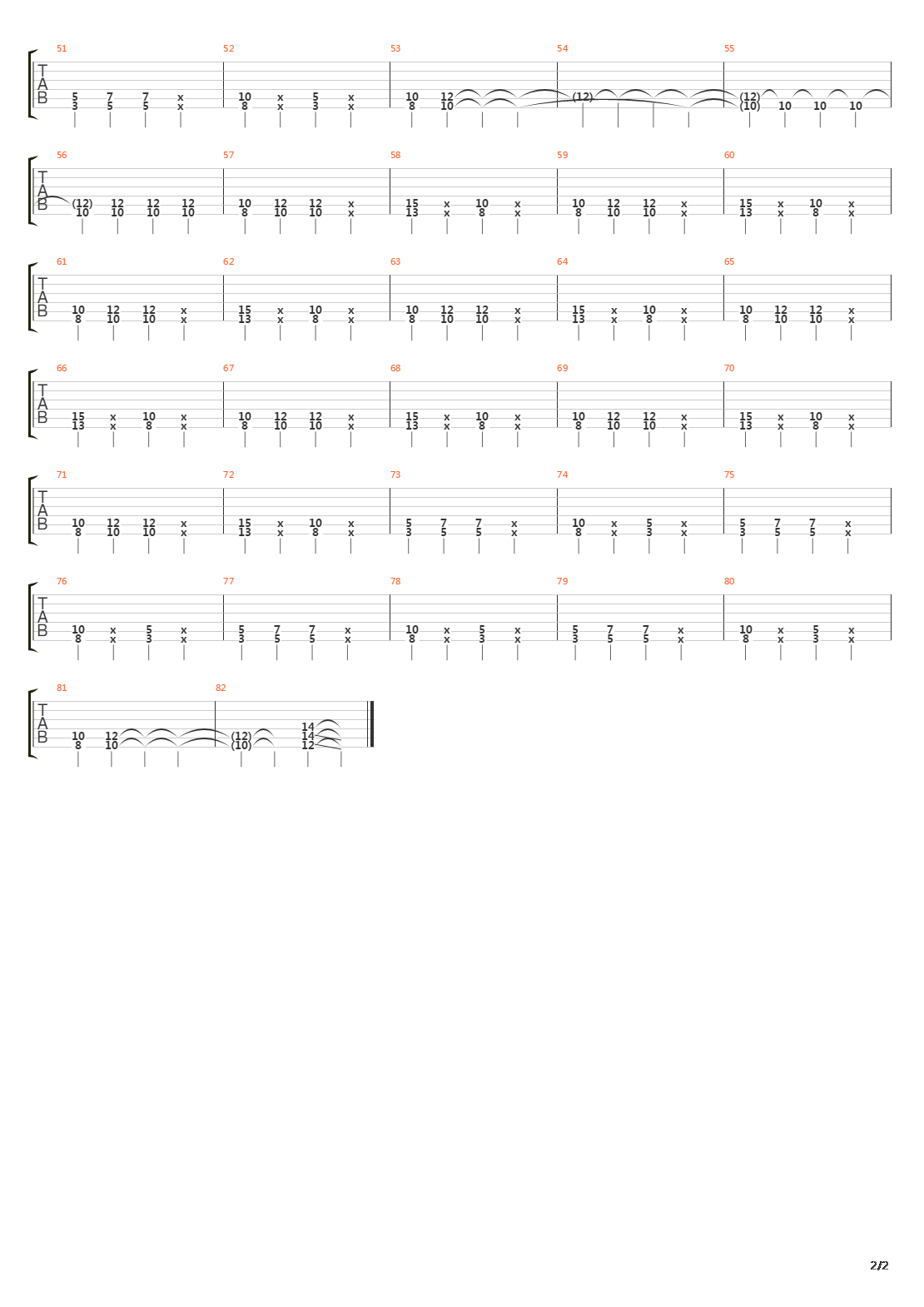 Expecting吉他谱