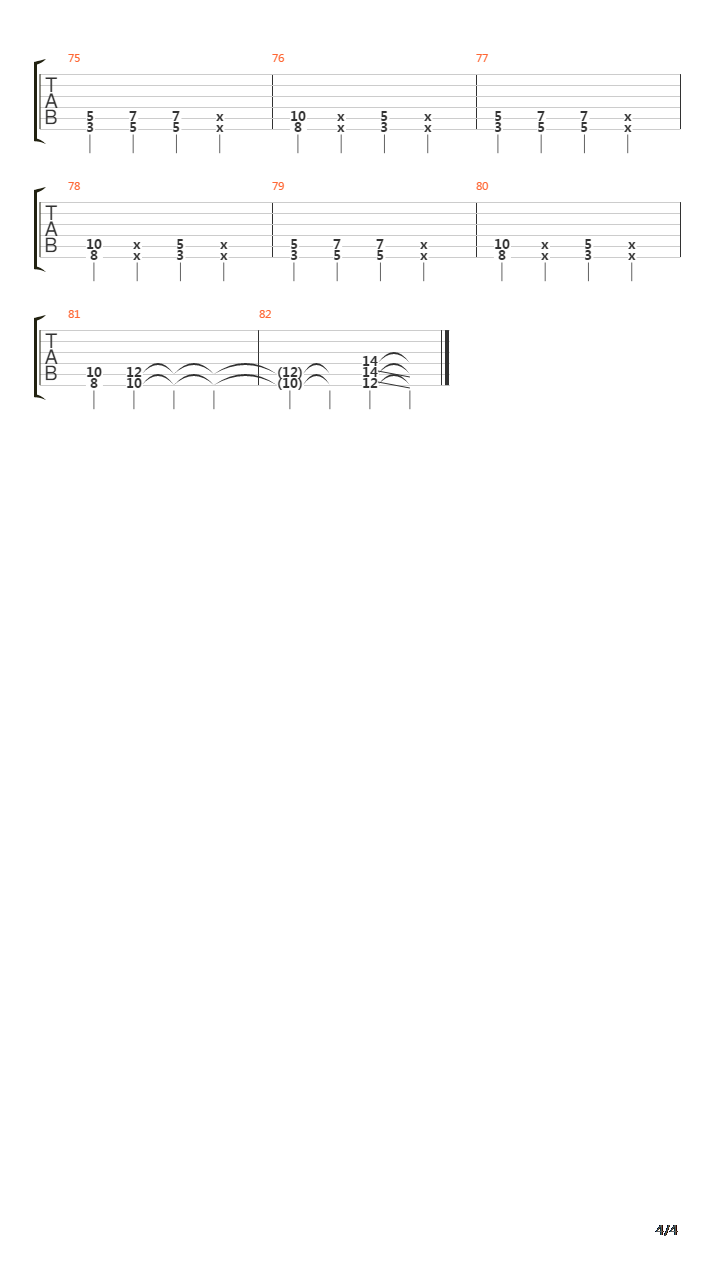 Expecting吉他谱