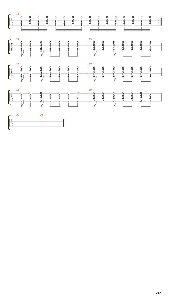 Little Ghost吉他谱